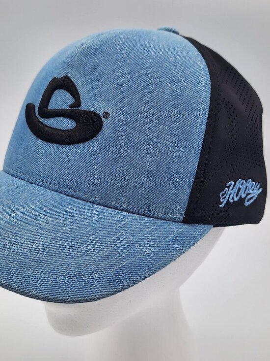 Hooey Other - Hooey San Antonio Stock Show OSFA Snapback Cap Denim Look Never Worn